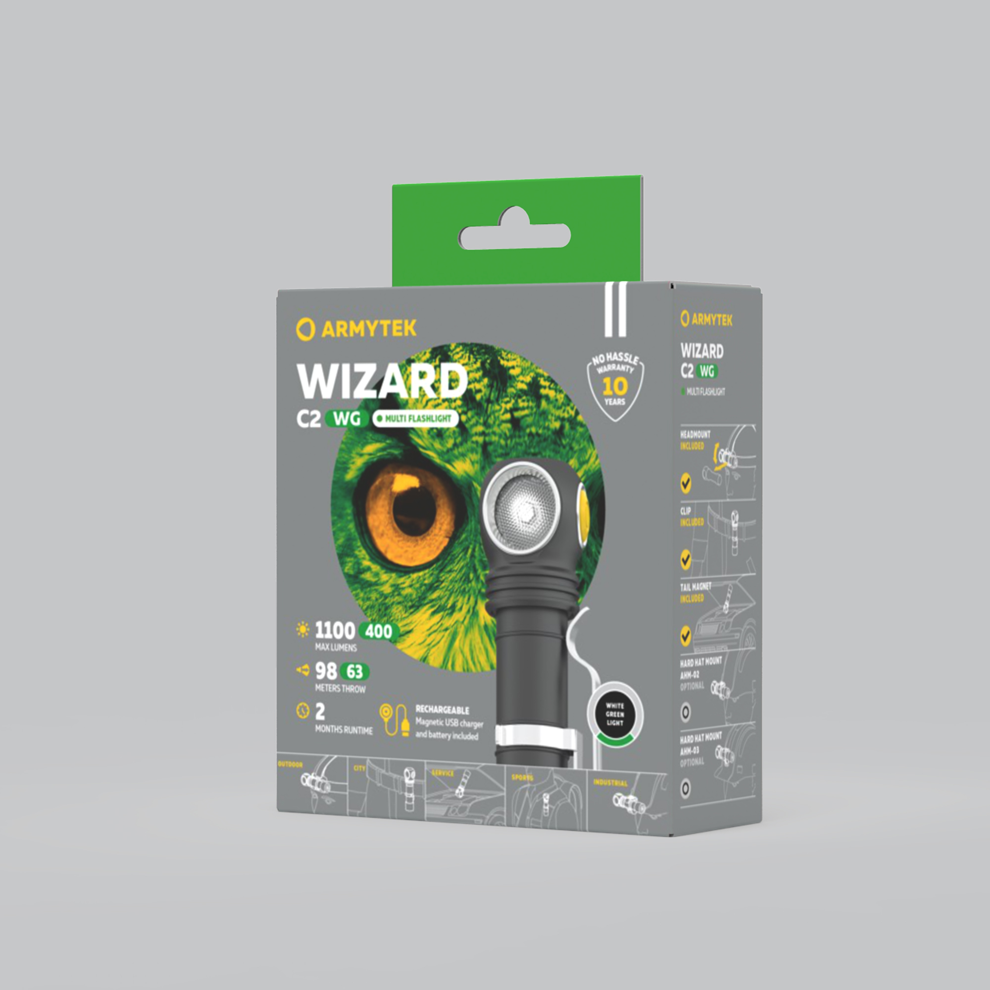 Armytek Wizard C2 WG Magnet USB - фото6