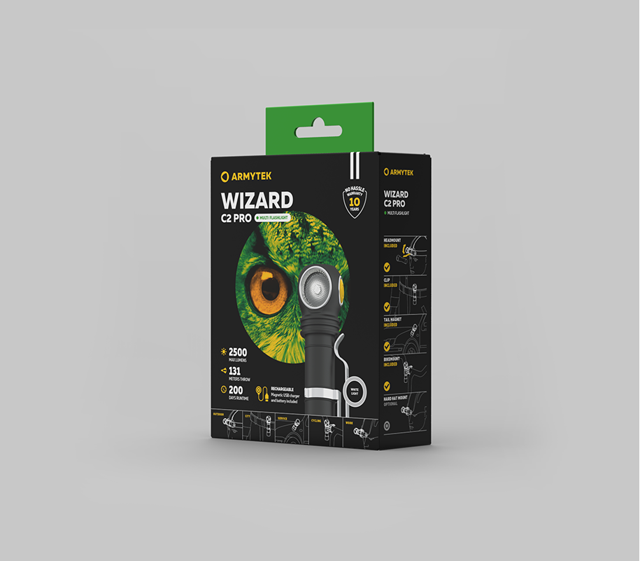 Armytek Wizard C2 Pro Magnet USB  White - фото2