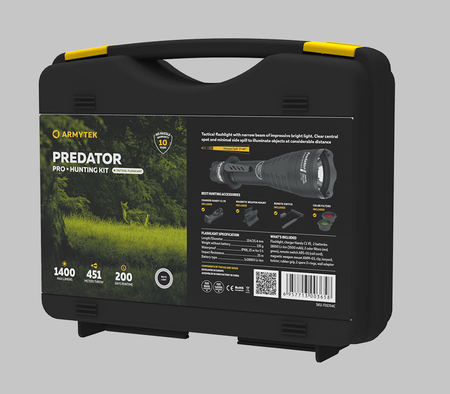 Armytek Predator Pro Hunting Kit  White - фото2