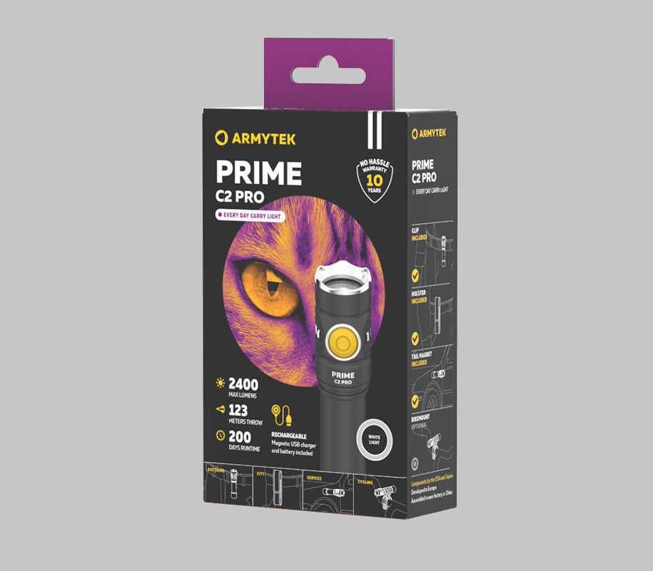 Armytek Prime C2 Pro Magnet USB  White - фото4