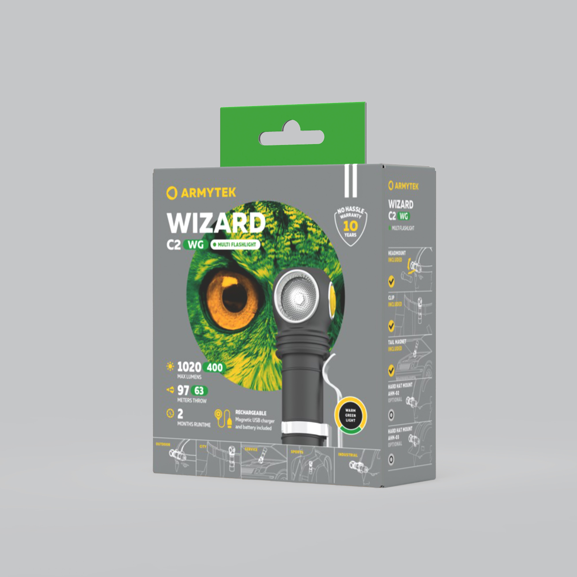 Armytek Wizard C2 WG Magnet USB Warm - фото9