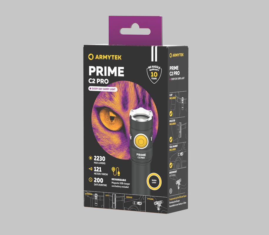 Armytek Prime C2 Pro Magnet USB  Warm - фото4