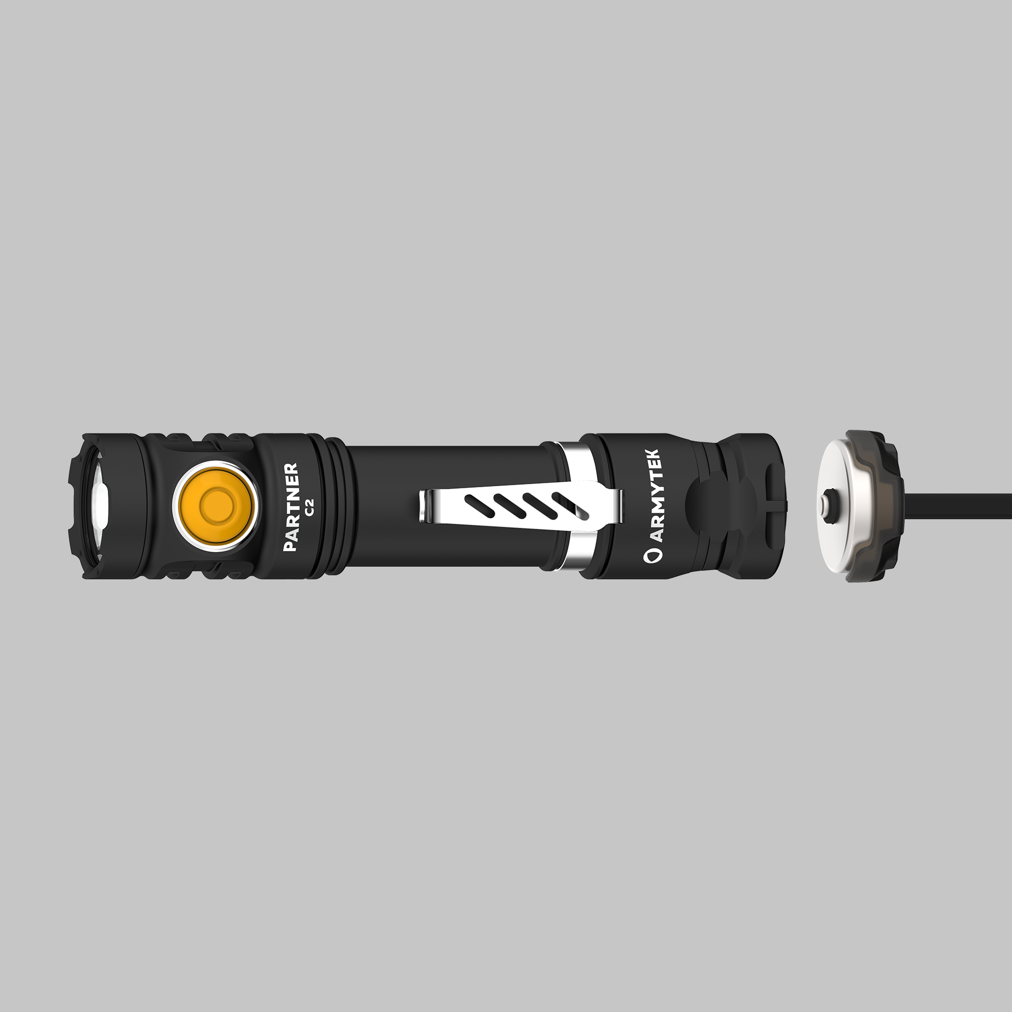 Armytek Partner C2 Magnet USB  White - фото2