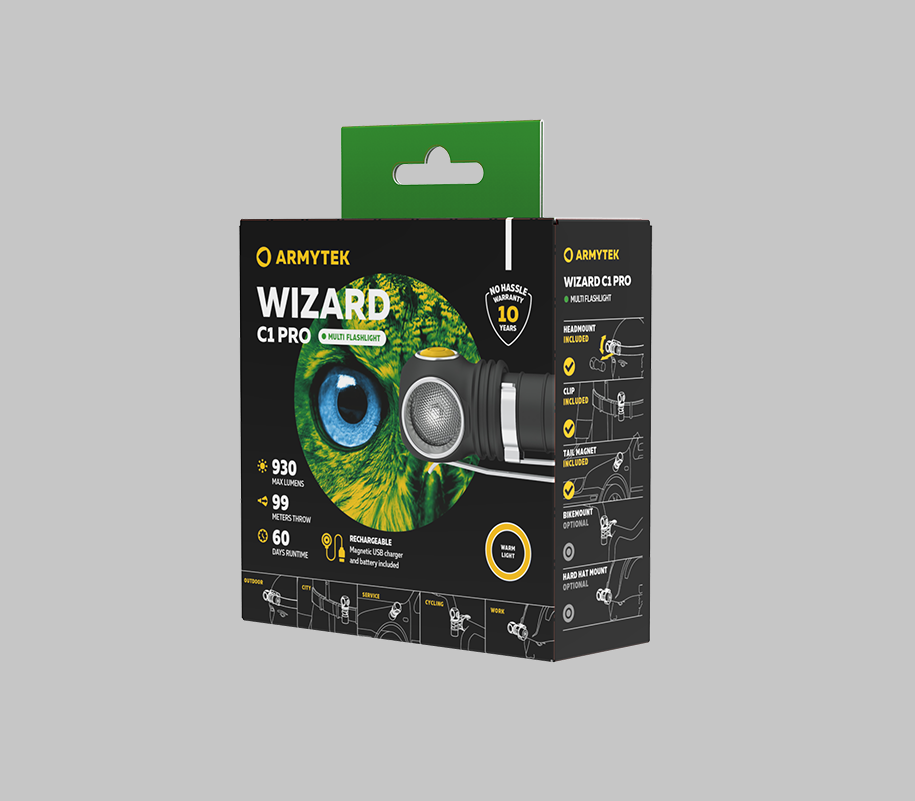Armytek Wizard C1 Pro Magnet USB  Warm - фото6
