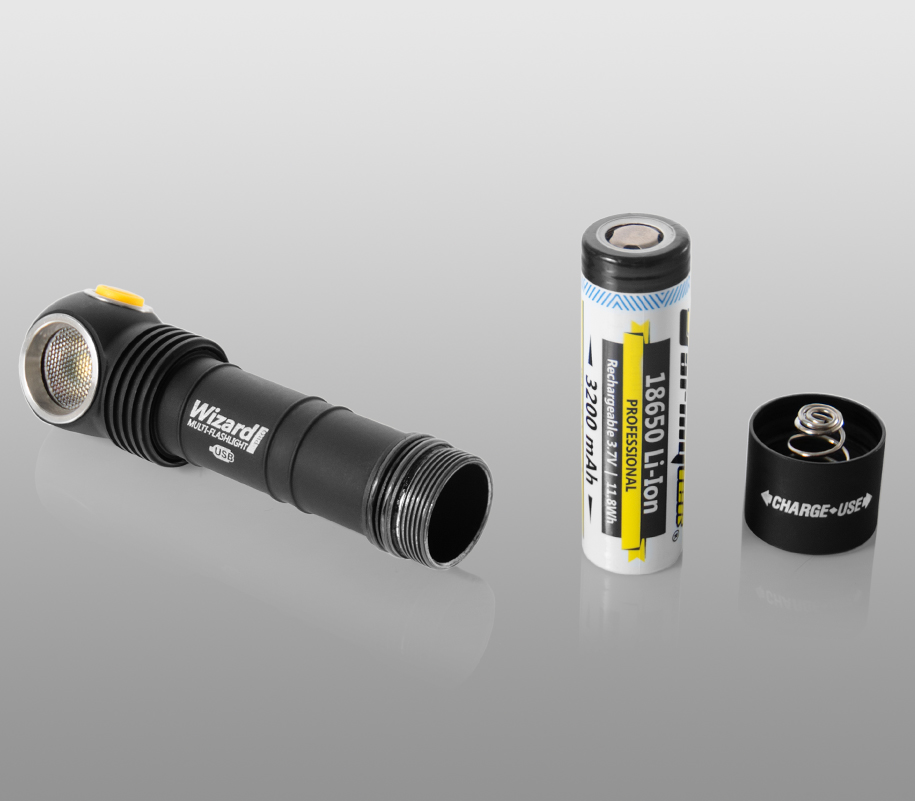 Мультифонарь Armytek Wizard Pro Magnet USB (тёплый свет) - фото5